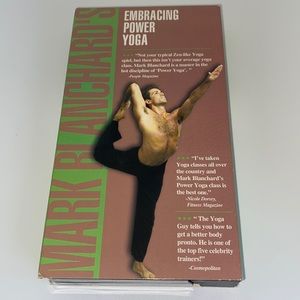 VHS Tape: Embracing Power Yoga with Mark Mark Blanchard